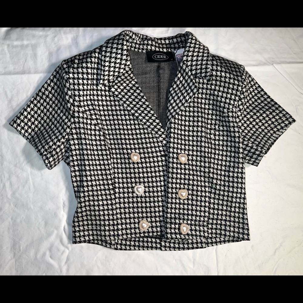Cider Lady Houndstooth set
